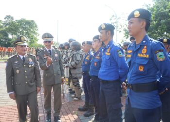 HUT Satpol PP, Damkar, dan Satlinmas, Pemkab Kuningan Perkuat Peran Garda Terdepan