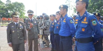 HUT Satpol PP, Damkar, dan Satlinmas, Pemkab Kuningan Perkuat Peran Garda Terdepan