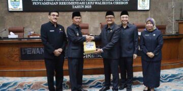 DPRD Kota Cirebon Gelar Rapat Paripurna LKPJ 2025 