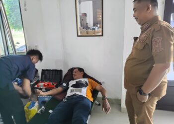 Kuwu Melakasari Pimpin Aksi Donor Darah Warga
