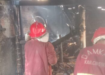 Dapur Rumah di Waled Terbakar Diduga Akibat Api Sekam