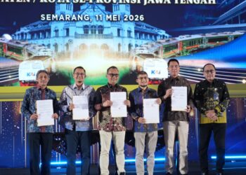 KAI Daop 3 Cirebon Teken Kerja Sama dengan Kantor Wilayah BPN Jateng