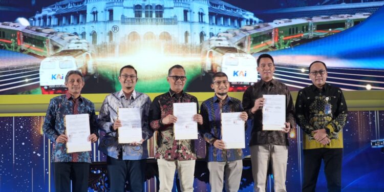 KAI Daop 3 Cirebon Teken Kerja Sama dengan Kantor Wilayah BPN Jateng