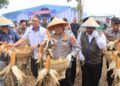 Jaga Ketahanan Pangan, Kapolda Jabar Pimpin Panen Raya Jagung di Indramayu