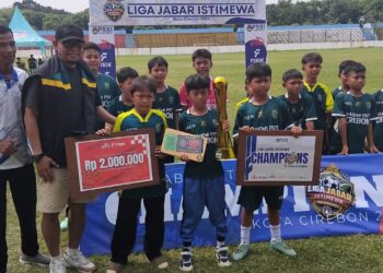 SSB Mintu Raga Ambulu dan PSIT Cirebon Juara Liga Jabar Istimewa U-12