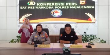 Satres Narkoba Polres Majalengka Bongkar 5 Kasus Narkoba dan Obat Keras