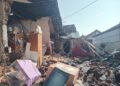 Rumah Warga Pilangsari Ambruk Diterjang Banjir