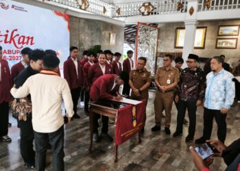 Pelantikan IMM Kuningan Bahas Peran Anak Muda
