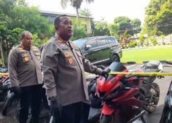 Polresta Cirebon Sita 23 Motor Curian