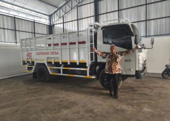 KDMP Losari Kidul Dapat Truk dan Bentor