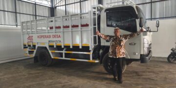 KDMP Losari Kidul Dapat Truk dan Bentor