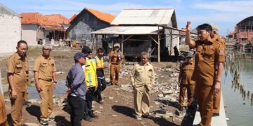 Wabup Jigus Tinjau Banjir Rob Ambulu