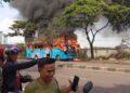 Bus Terbakar di Pantura Cirebon, Kapolsek: Tak Ada Korban Jiwa