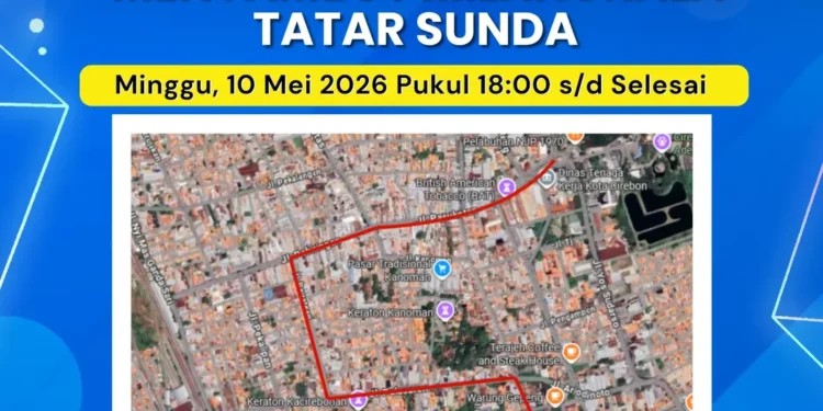 Polres Cirebon Kota Rekayasa Lalulintas Pada Giat Kirab Budaya Milangkala Tatar Sunda