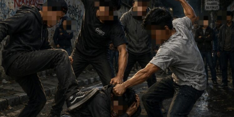 Korban Ungkap Pengeroyokan di Cilimus Terjadi di Empat Lokasi