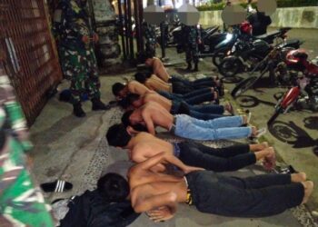 Kodim 0614/Kota Cirebon Gelar Patroli Cipta Kondisi, Amankan Empat Kendaraan yang Diduga Digunakan Balap Liar