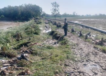 Tanggul Sungai Cimanis Kembali Jebol