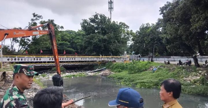 Aktivitas Pengerjaan Penataan Sungai Sukalila Kembali Mulai Terlihat