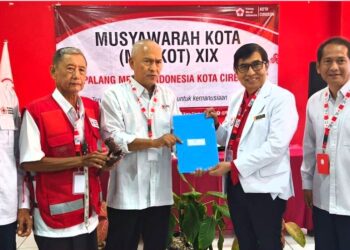 PMI Kota Cirebon Kembali Dipimpin dr Edial Sanif