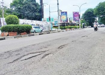 Perbaikan Jalan Tunggu Anggaran di Bulan Juni