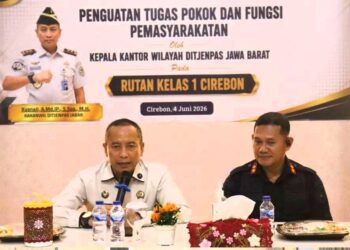 Kakanwil Ditjenpas Jabar Kunker ke Rutan Cirebon 