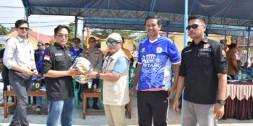 Bupati Dian Buka Turnamen Voli Karang Taruna Bangkit Bersatu Cup