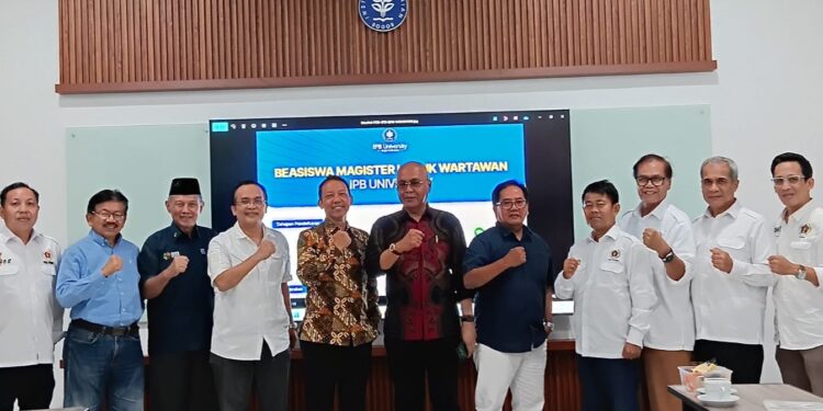 PWI Gandeng IPB Buka Akses Beasiswa Pascasarjana untuk Wartawan