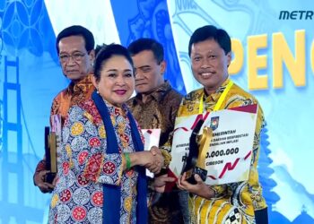 Kota Cirebon Kota Terbaik Pertama dalam Pengendalian Inflasi, Penurunan Kemiskinan, Stunting dan Creative Financing