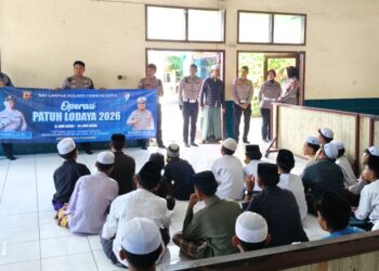 Satlantas Polres Cirebon Kota Sosialisasi Tertib Berlalu Lintas di Ponpes Jagasatru