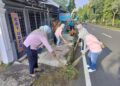 Diskominfo Kuningan Turun Langsung dalam Aksi Bersih Lingkungan