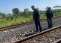 Pria Asal Waled Tewas Tertemper KA Harina di Jalur Rel Citemu