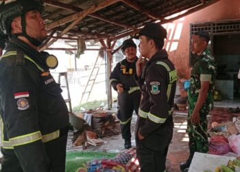 Korsleting Kipas Angin, Rumah Warga Terbakar