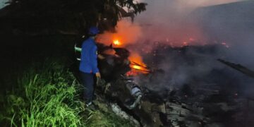 Ditinggal Istirahat, Kandang Ayam dan Puyuh di Cipicung Hangus Terbakar
