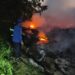 Ditinggal Istirahat, Kandang Ayam dan Puyuh di Cipicung Hangus Terbakar
