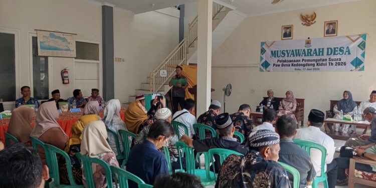 Bahar Menang Telak, Terpilih Jadi Kuwu PAW Kedongdong Kidul