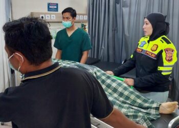 Pemuda Tewas Tabrak Truk di Kalimanggis