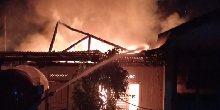 Rumah dan Gudang LPG di Cipeujeuh Terbakar, Ini Penyebabnya