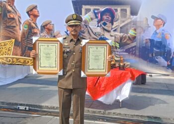 Satpol PP Kabupaten Cirebon Borong Dua Penghargaan Tingkat Jawa Barat