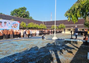 Bupati Pimpin Upacara Harganas Bacakan Amanat Menteri 