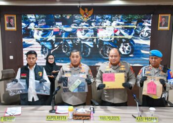 Polresta Cirebon Ungkap 9 Kasus Kejahatan, 10 Tersangka Ditangkap