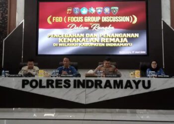 Cegah Kenakalan Remaja, Polres Indramayu Gandeng Pemkab dan Sekolah perkuat pembinaan karakter