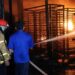 Pabrik PVC Terbakar, Damkar Selamatkan Ribuan Meter Area Produksi