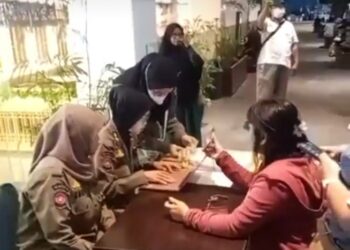 Satpol PP Kota Cirebon Tindak Juru Parkir Liar dan Puluhan Pelanggaran Parkir Liar