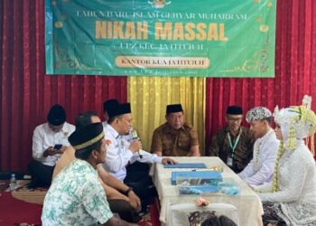 10 Pasang Pengantin di Majalengka Ikuti Nikah Massal Gratis