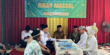10 Pasang Pengantin di Majalengka Ikuti Nikah Massal Gratis