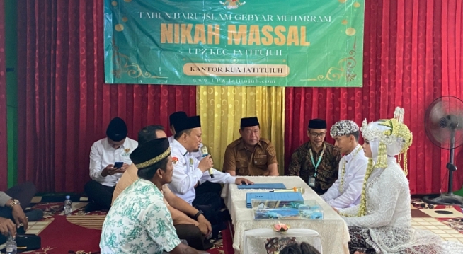 10 Pasang Pengantin di Majalengka Ikuti Nikah Massal Gratis