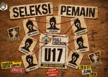 PSGJ Buka Seleksi Suratin U-17, Bidik Talenta Lokal