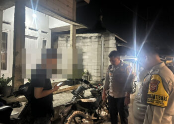 Polsek Patrol Tindak Pengguna Knalpot Brong