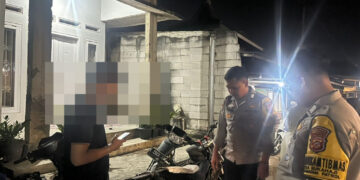 Polsek Patrol Tindak Pengguna Knalpot Brong