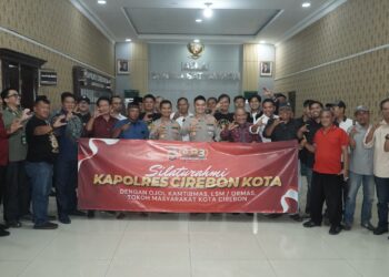 Kapolres Cirebon Kota Jalin Silaturahmi dengan Ormas, OKP, LSM, dan Tokoh Masyarakat